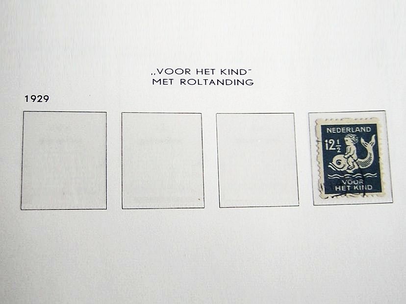 1929 Voor het kind roltanding